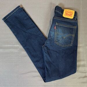 Levi’s 510 Skinny Jeans Boys 16 Reg 28x30 Dark Wash Stretch Denim Youth